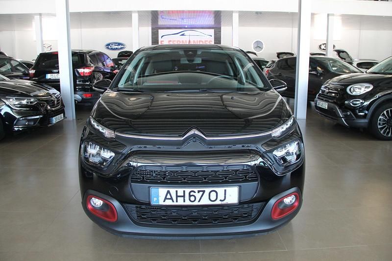 Preto Usado 2021 Citroën C3 Citadino | € 14.000 (Preço justo) - Imagem 1/4