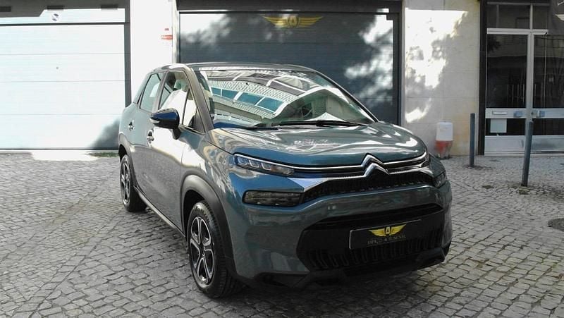 Cinzento Usado 2021 Citroën C3 Aircross PureTech SUV | € 13.450 (Preço justo) - Imagem 1/4
