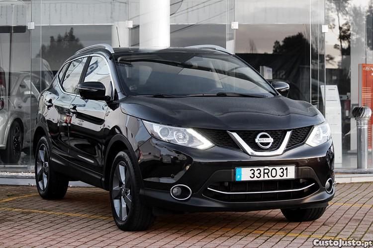 Preto Usado 2016 Nissan Qashqai N-Connecta SUV | € 13.990 (Preço justo) - Imagem 1/1
