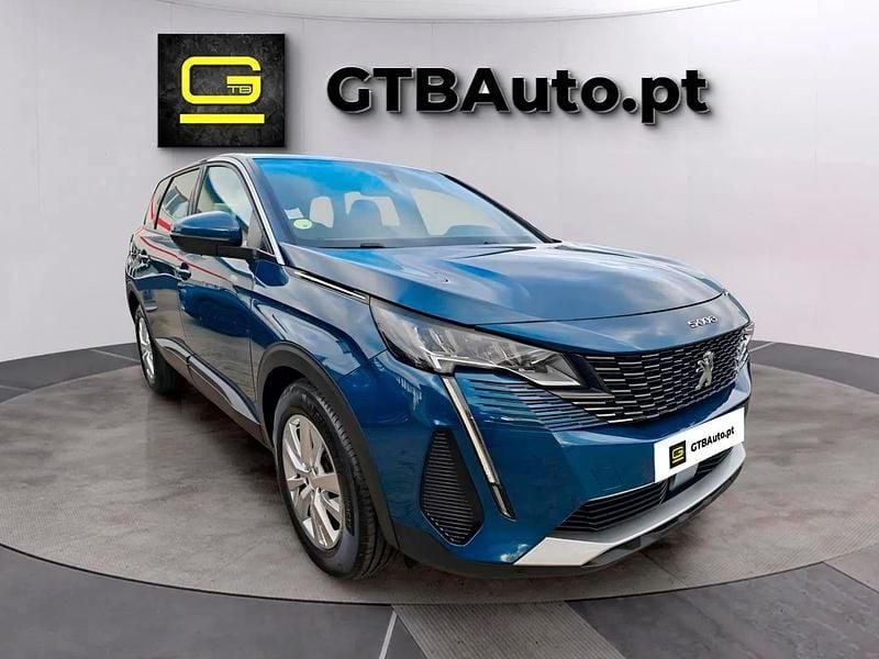Azul Usado 2021 Peugeot 5008 Business-Line Monovolume | € 26.900 (Preço elevado) - Imagem 1/4