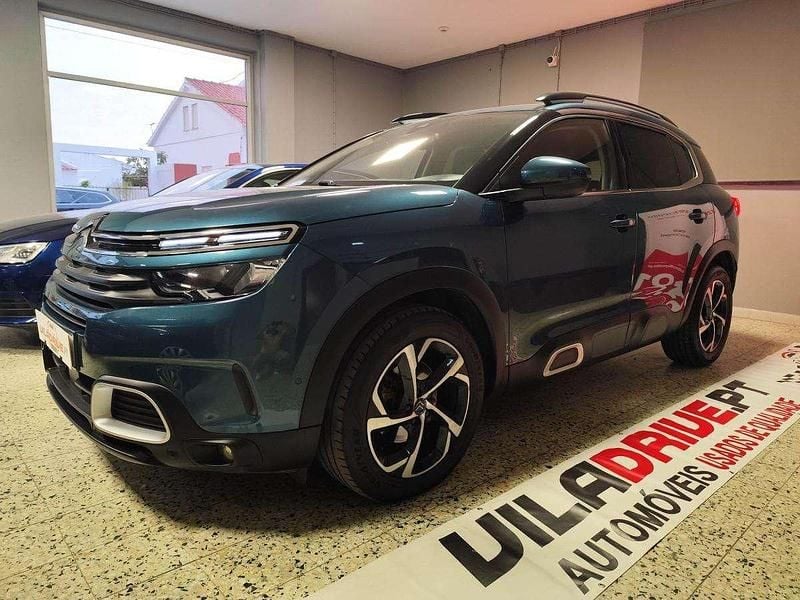 Verde Usado 2019 Citroën C5 Aircross SUV | € 18.980 (Preço justo) - Imagem 1/4