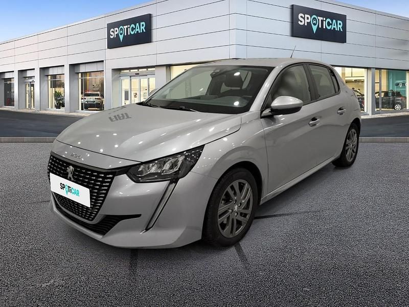 Cinzento Usado 2021 Peugeot 208 Active Citadino | € 12.900 (Preço justo) - Imagem 1/4