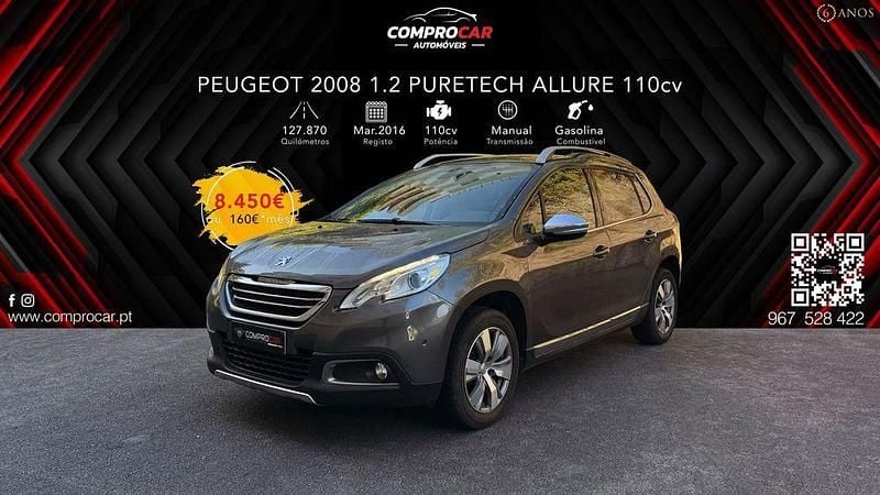 Usado 2016 Peugeot 2008 Allure SUV | € 8.450 (Super Preço) - Imagem 1/4