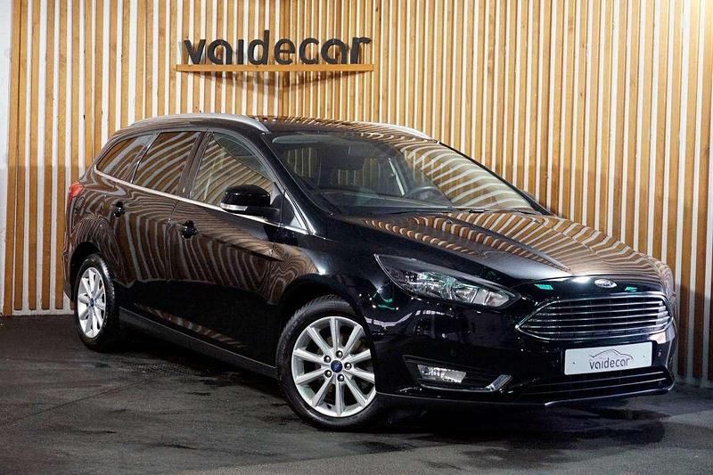 Preto Usado 2018 Ford Focus Titanium Carrinha | € 13.250 (Preço justo) - Imagem 1/4