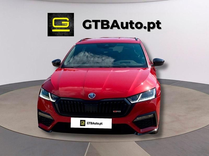 Vermelho Usado 2021 Skoda Octavia RS Carrinha | € 33.999 - Imagem 1/4