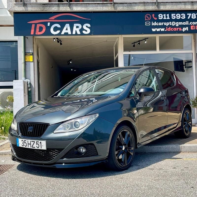 Cinza Usado 2009 Seat Ibiza Sport Citadino | € 8.900 (Preço elevado) - Imagem 1/4