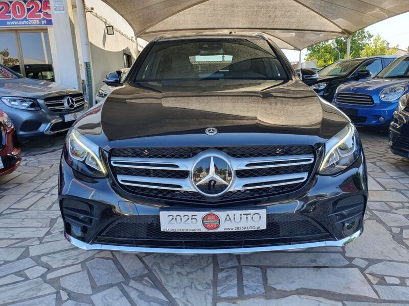 Usado Mercedes GLC220 AMG line 170 HP (125 kW) 2018 Preto SUV