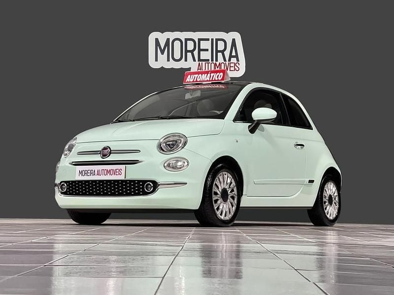 Verde Usado 2017 Fiat 500 Lounge Citadino | € 12.999 (Caro) - Imagem 1/4