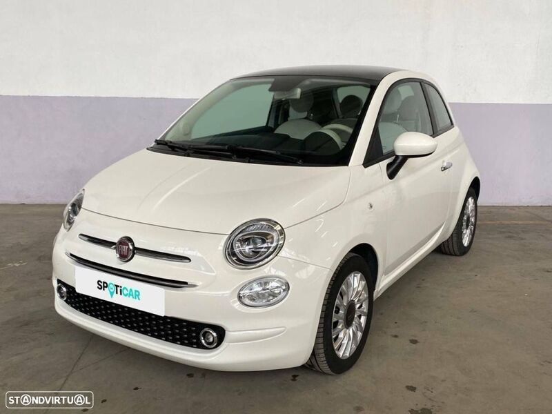 Branco Usado 2020 Fiat 500 Lounge Citadino | € 15.750 (Caro) - Imagem 1/4