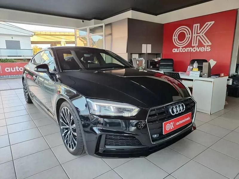 Preto Usado 2017 Audi A5 Sportback S-Line Citadino | € 34.500 (Caro) - Imagem 1/4