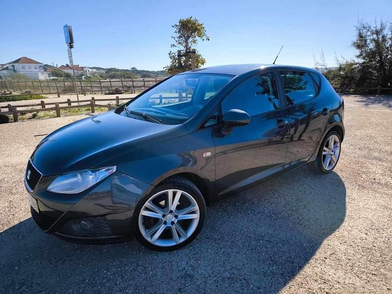 Usado Seat Ibiza 90 HP (66 kW) 2010 Cinzento Citadino