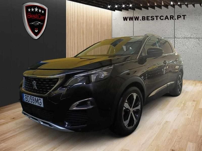 Usado Peugeot 3008 131 HP (96 kW) 2018 Preto Citadino