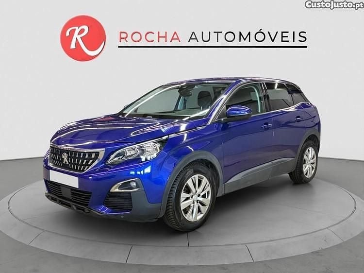 Azul Usado 2020 Peugeot 3008 Business-Line SUV | € 14.990 (Bom preço) - Imagem 1/1