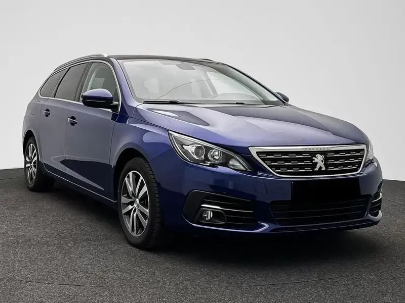 Azul Usado 2018 Peugeot 308 Allure Carrinha | € 16.900 (Preço elevado) - Imagem 1/4