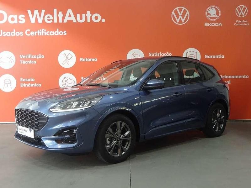 Azul ardózia metalizado Usado 2022 Ford Kuga ST-Line SUV | € 18.490 (Bom preço) - Imagem 1/4