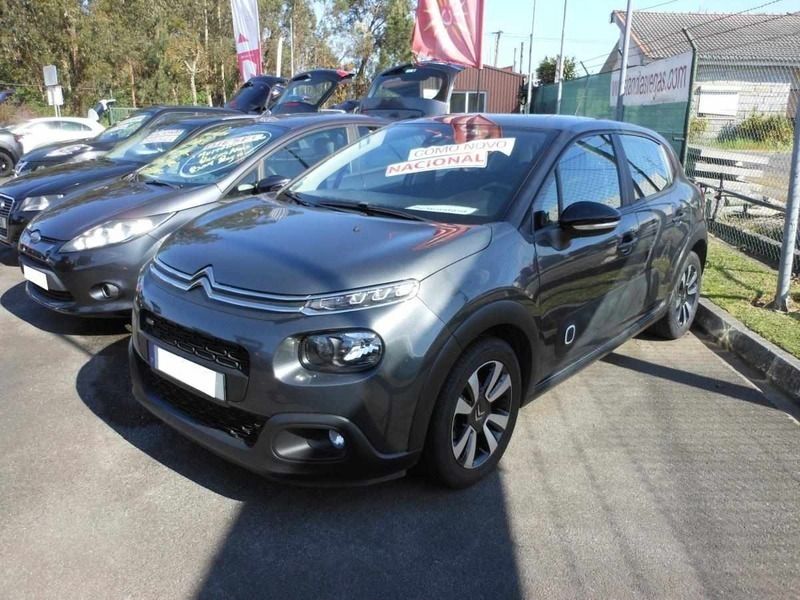 Antracite Usado 2017 Citroën C3 Citadino | € 10.900 (Preço elevado) - Imagem 1/4