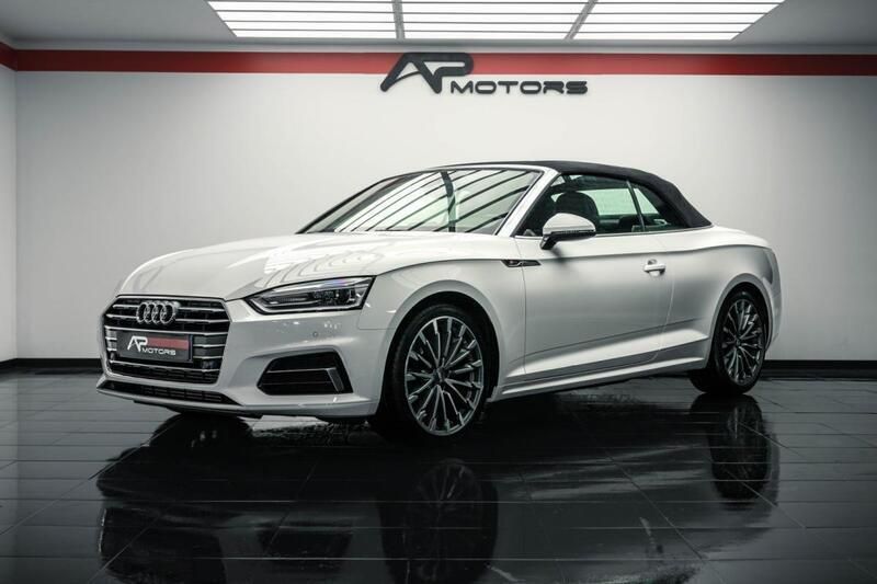 Branco Usado 2018 Audi A5 Cabriolet S-Line Cabrios | € 37.500 - Imagem 1/4
