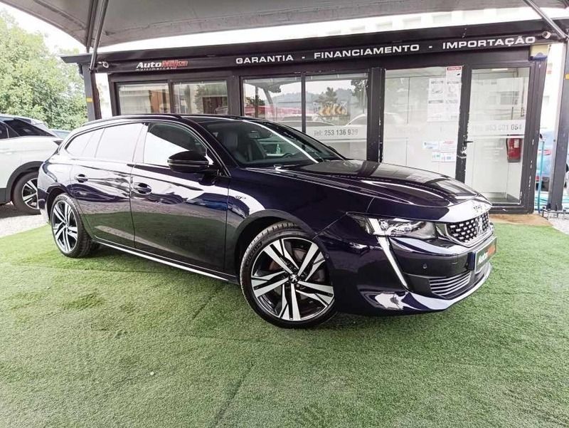 Preto Usado 2020 Peugeot 508 GT Carrinha | € 27.950 - Imagem 1/4