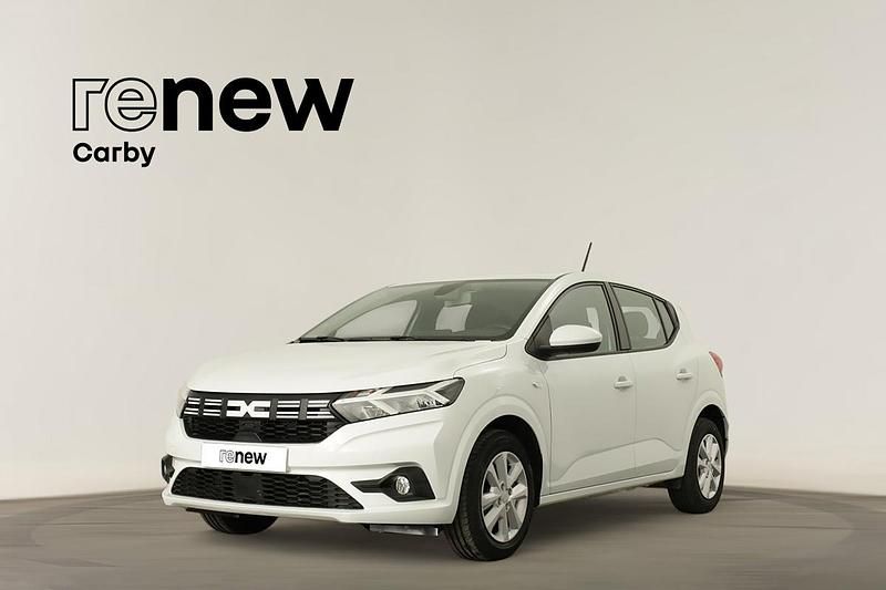 Branco Usado 2024 Dacia Sandero Expression Citadino | € 17.490 (Preço justo) - Imagem 1/4