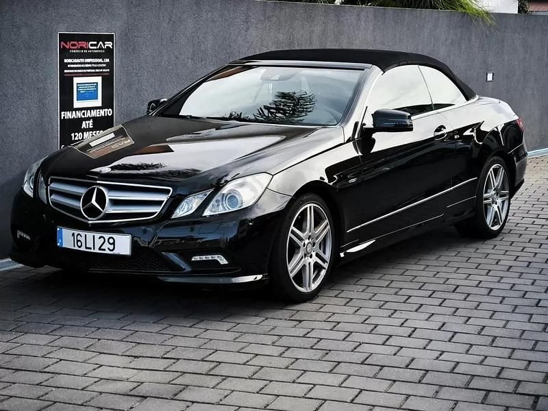 Preto Usado 2011 Mercedes E250 AMG Cabrios | € 20.950 (Preço elevado) - Imagem 1/4