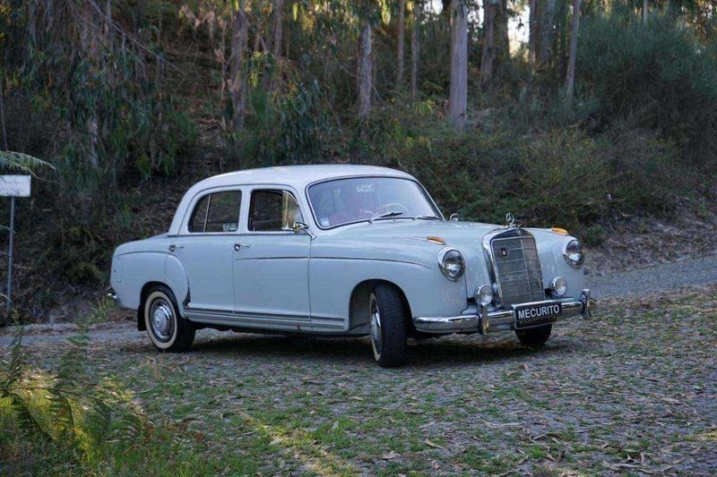 Branco Usado 1956 Mercedes 220 Sedan | € 62.750 - Imagem 1/4