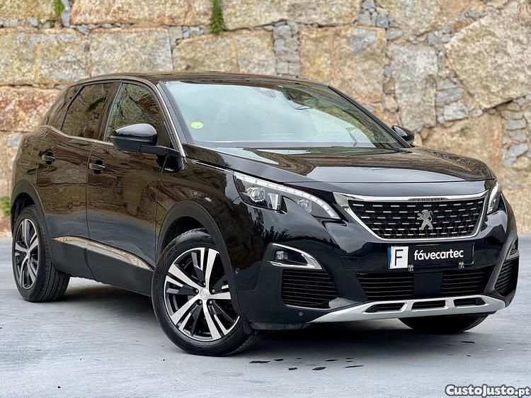Preto Usado 2017 Peugeot 3008 GT-line Carrinha | € 18.500 (Preço justo) - Imagem 1/1