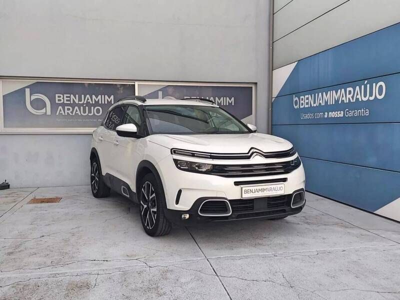Branco pérola Usado 2020 Citroën C5 Aircross PureTech SUV | € 21.900 (Preço elevado) - Imagem 1/4