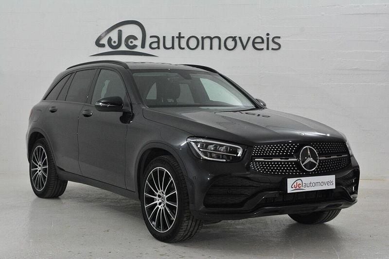 Cinza Usado 2022 Mercedes GLC300 SUV | € 52.500 (Preço elevado) - Imagem 1/4