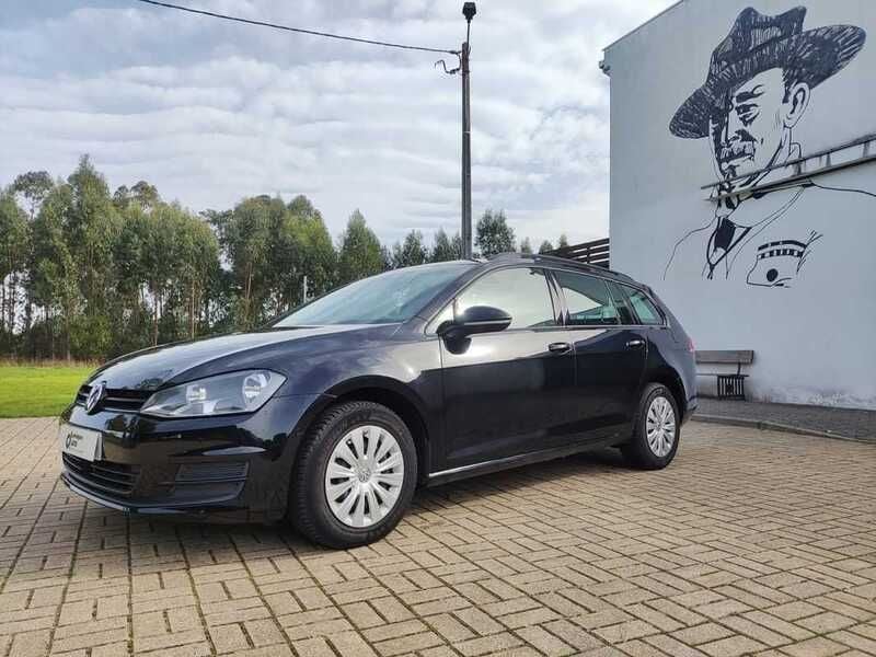 Preto Usado 2016 VW Golf VII Trendline Carrinha | € 12.250 (Preço justo) - Imagem 1/4