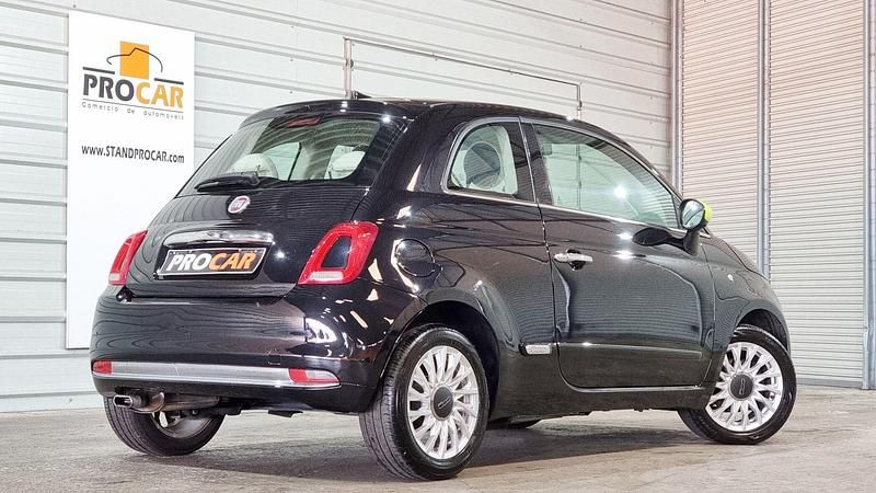 Usado Fiat 500 Lounge 69 HP (50 kW) 2015 Preto Citadino