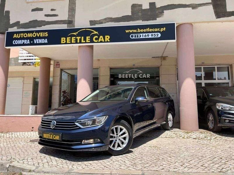 Azul Usado 2015 VW Passat Carrinha | € 18.500 (Caro) - Imagem 1/4