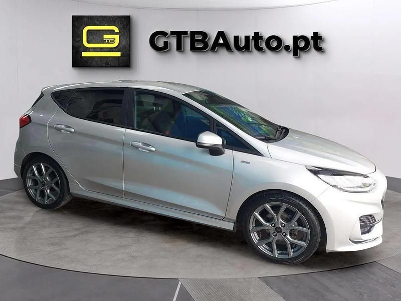 Cinza Usado 2023 Ford Fiesta ST-Line Citadino | € 19.900 (Caro) - Imagem 1/4
