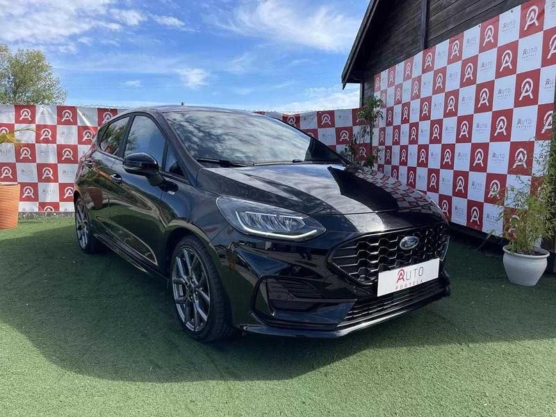 Preto Usado 2023 Ford Fiesta ST-Line Citadino | € 18.490 (Preço justo) - Imagem 1/4
