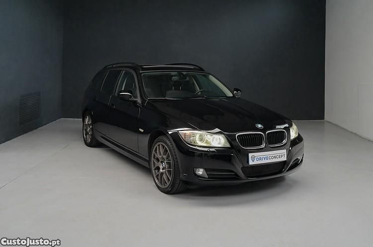 Preto Usado 2009 BMW 320 Sport Line Carrinha | € 9.490 (Bom preço) - Imagem 1/1