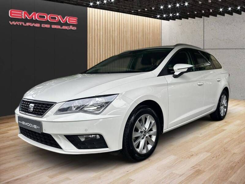Branco Usado 2020 Seat Leon ST Carrinha | € 15.980 (Preço justo) - Imagem 1/4