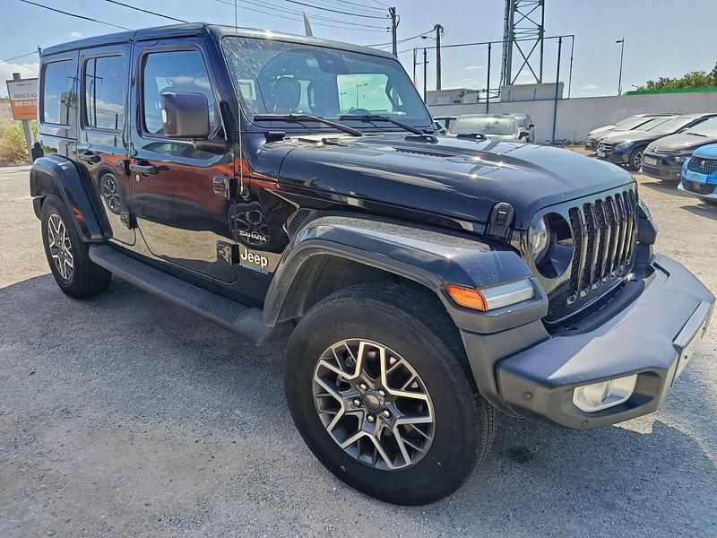 Preto Usado 2023 Jeep Wrangler Sahara SUV | € 75.000 - Imagem 1/4