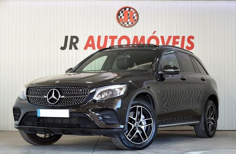 Preto Usado 2018 Mercedes GLC350 AMG line SUV | € 37.950 (Caro) - Imagem 1/4