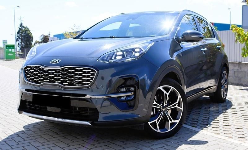 Cinza Usado 2020 Kia Sportage GT-Line SUV | € 25.980 (Preço justo) - Imagem 1/4