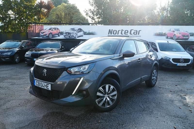 Cinzento Usado 2021 Peugeot 2008 SUV | € 14.800 (Bom preço) - Imagem 1/4