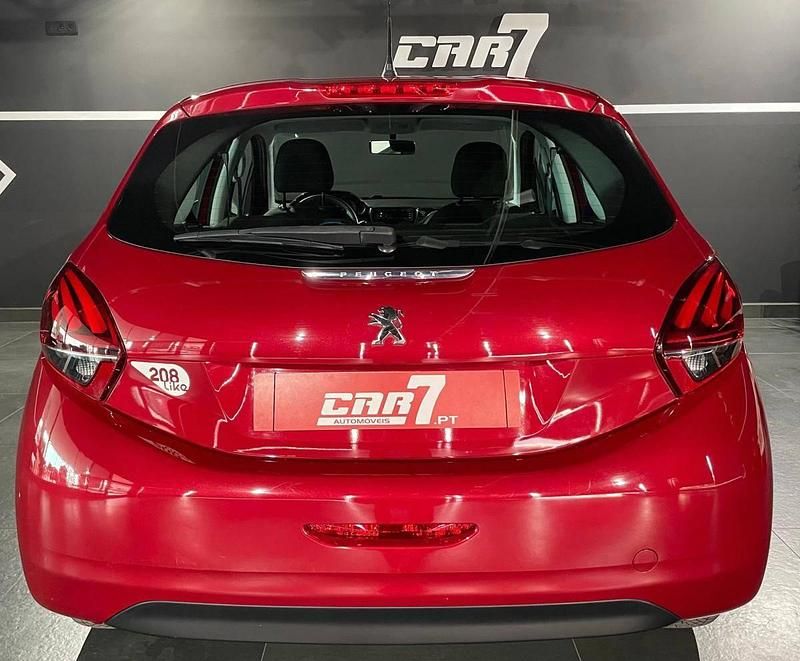 Usado Peugeot 208 Access 68 HP (50 kW) 2016 Vermelho Citadino