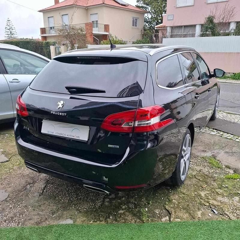 Usado Peugeot 308 100 HP (73 kW) 2015 Preto Carrinha