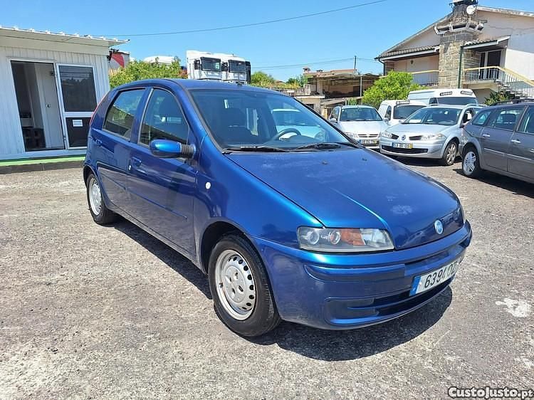 Azul Usado 2000 Fiat Punto Active Citadino | € 990 (Bom preço) - Imagem 1/1