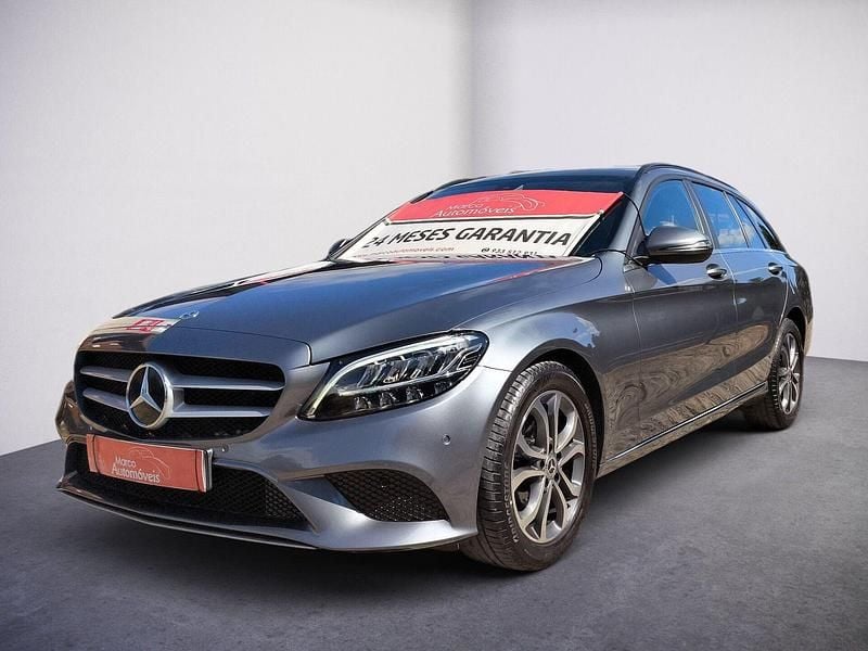 Cinza Usado 2019 Mercedes C200 Business Sedan | € 24.950 (Preço justo) - Imagem 1/4