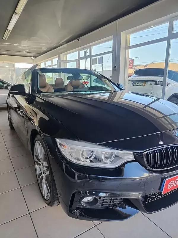 Preto Usado 2021 BMW 420 Cabrios | € 34.500 - Imagem 1/4