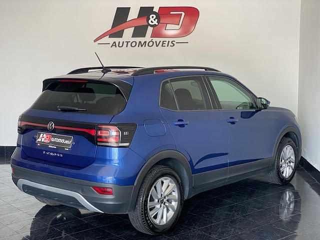 Usado VW T-Cross 95 HP (69 kW) 2022 Azul SUV