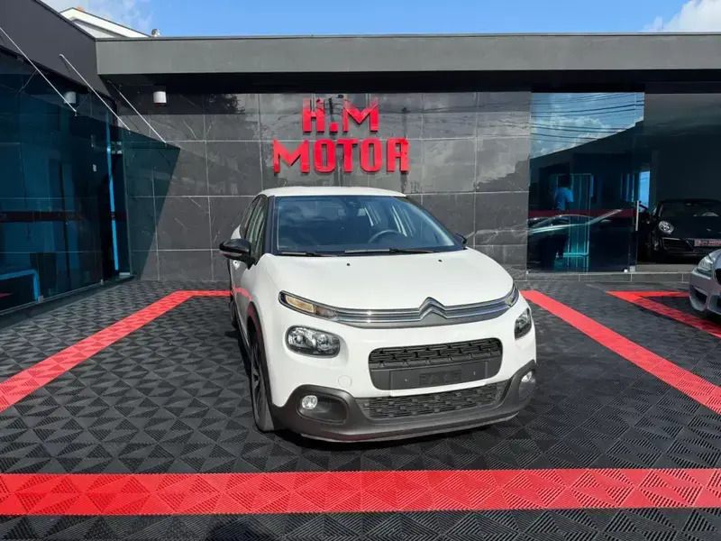 Branco Usado 2020 Citroën C3 Feel Citadino | € 13.500 (Preço justo) - Imagem 1/4