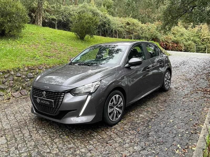 Cinzento Usado 2019 Peugeot 208 Citadino | € 11.750 (Preço justo) - Imagem 1/4