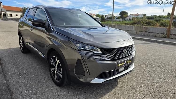 Cinza Usado 2023 Peugeot 3008 GT SUV | € 30.000 (Preço justo) - Imagem 1/1