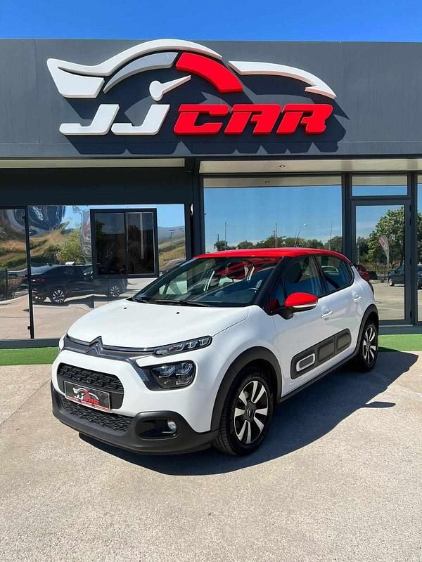 Branco Usado 2020 Citroën C3 PureTech Citadino | € 14.850 (Preço elevado) - Imagem 1/4