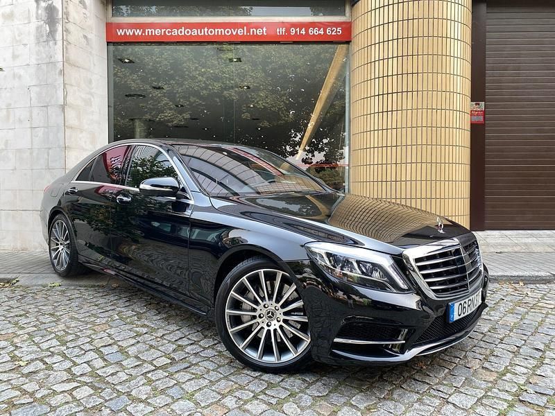 Preto Usado 2016 Mercedes S350 Sedan | € 49.900 (Bom preço) - Imagem 1/4